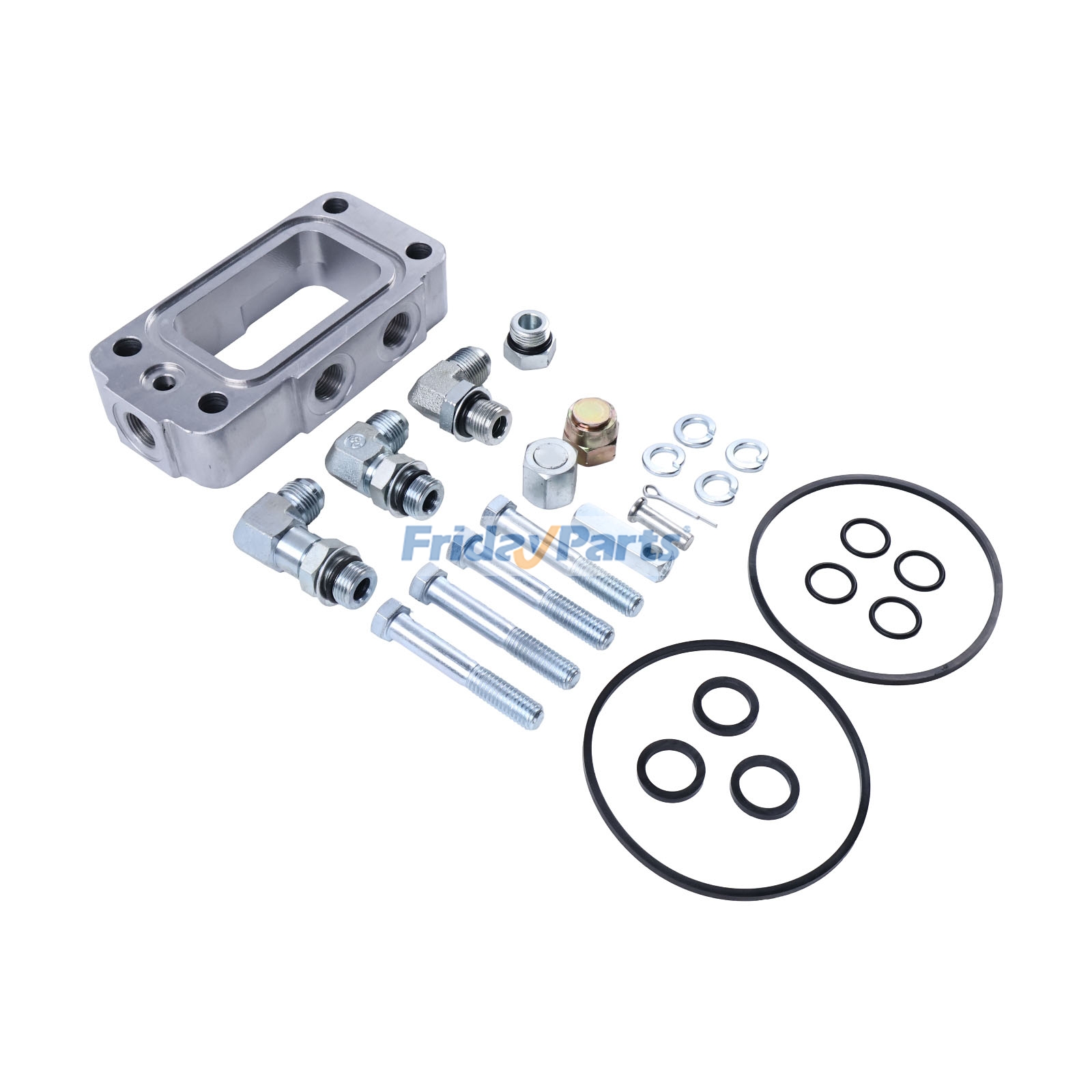 Auxiliary Hydraulic Outlet Kit AR71331 for John Deere Engine 6359 6466 6076 6101 Tractor