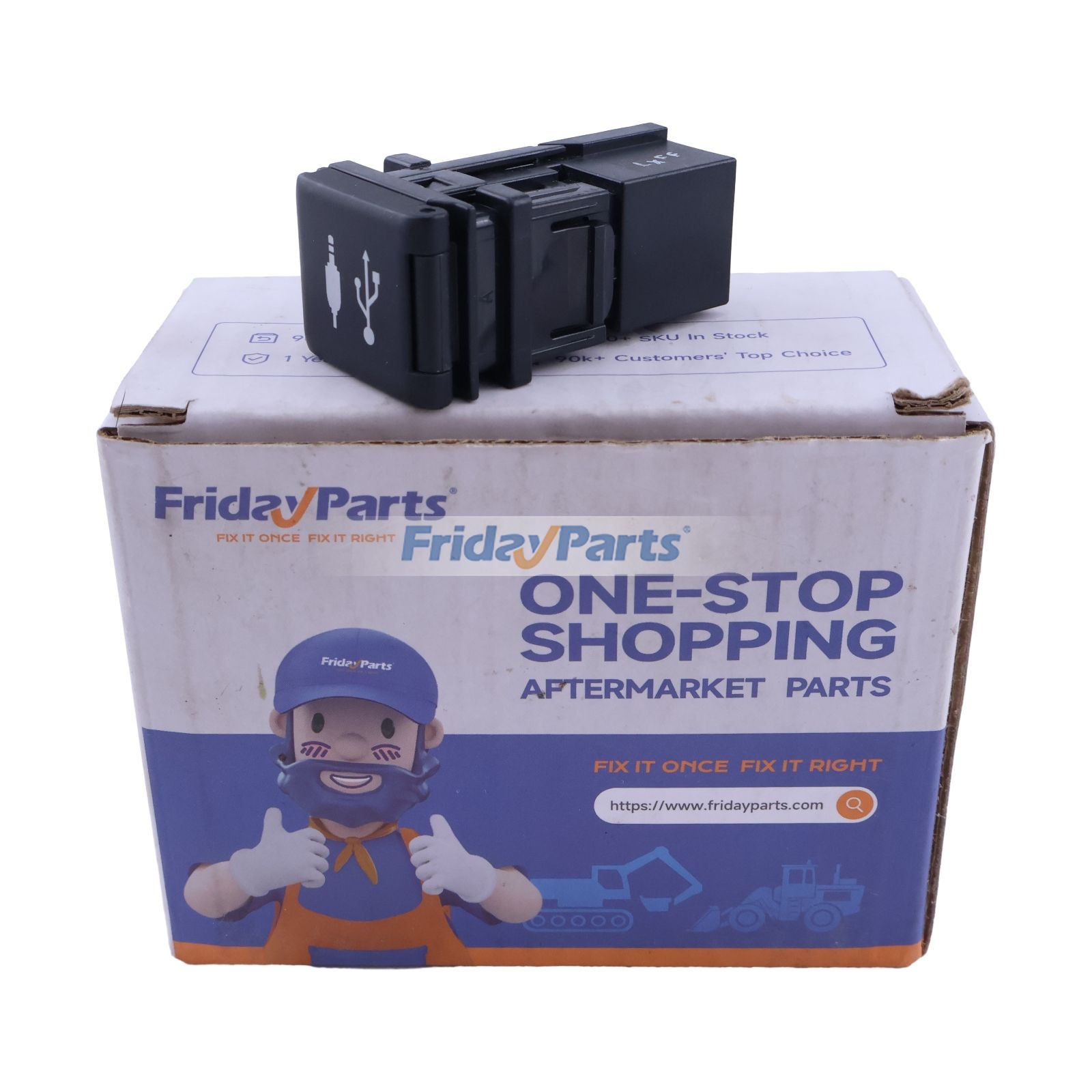 Auxiliary Jack 86190-12040 for Toyota Sienna Prius RAV4 2017-2022