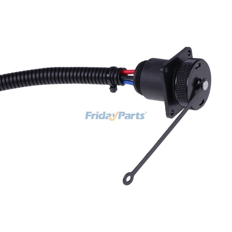 Arnés de toma de corriente auxiliar RE51091 para tractor John Deere con motor 4045HF475, 5025E, 5065E, 5420, 6100D y 8300