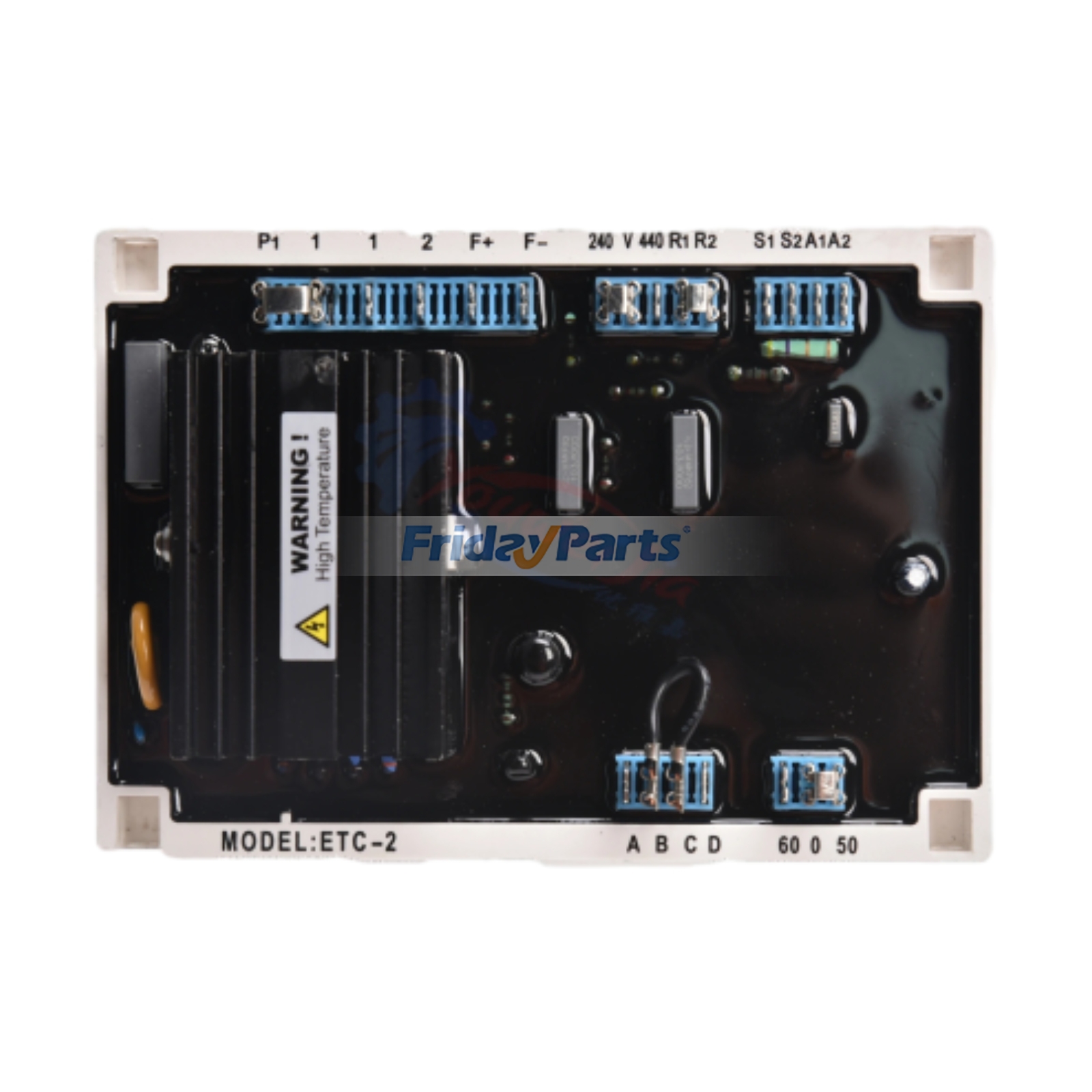 Automatischer Spannungsregler AVR für bürstenlose 50/60-Hz-Generatoren – Ersetzt WEG ETC-2