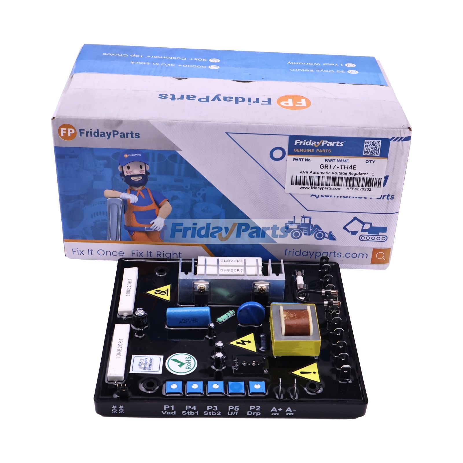 AVR Automatischer Spannungsregler GRT7-TH4E GRT7-TH4R2 für Grameyer Generator