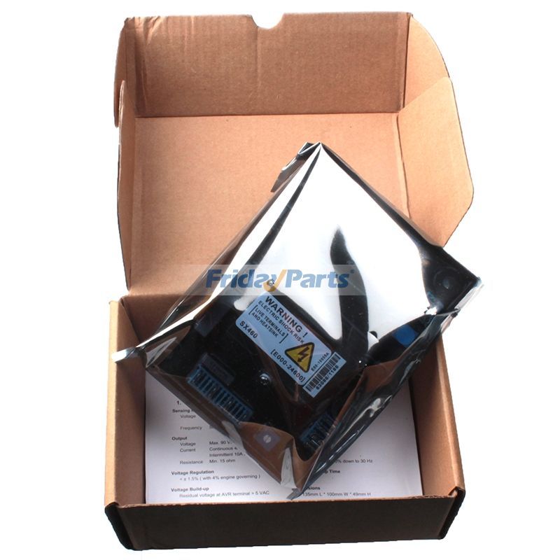 Regulador de voltaje automático AVR SX460 para generador Stamford