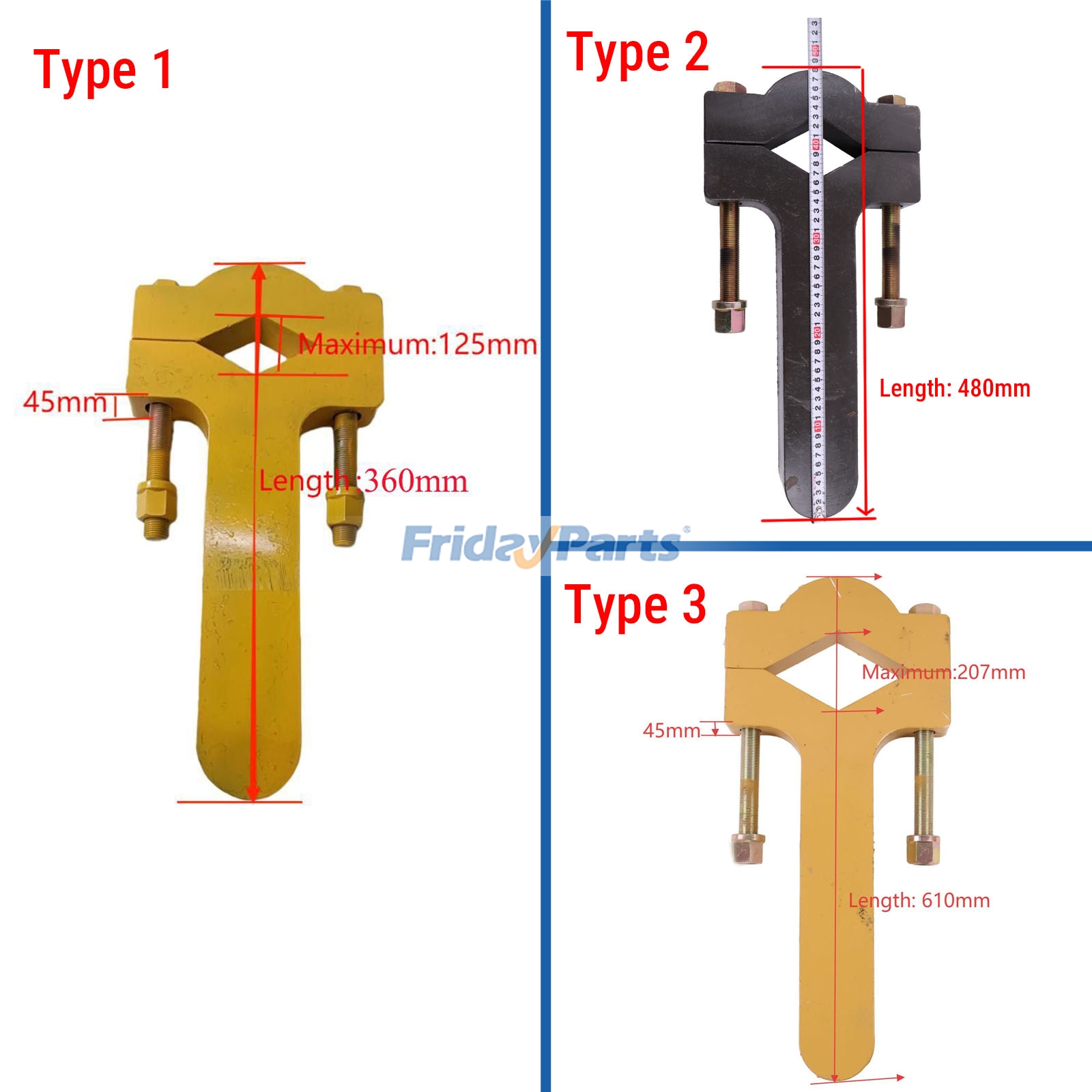 Cylinder Seal Kit Remove Wrench for Excavator
