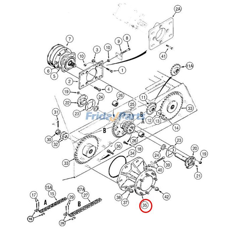 Axle for Loader