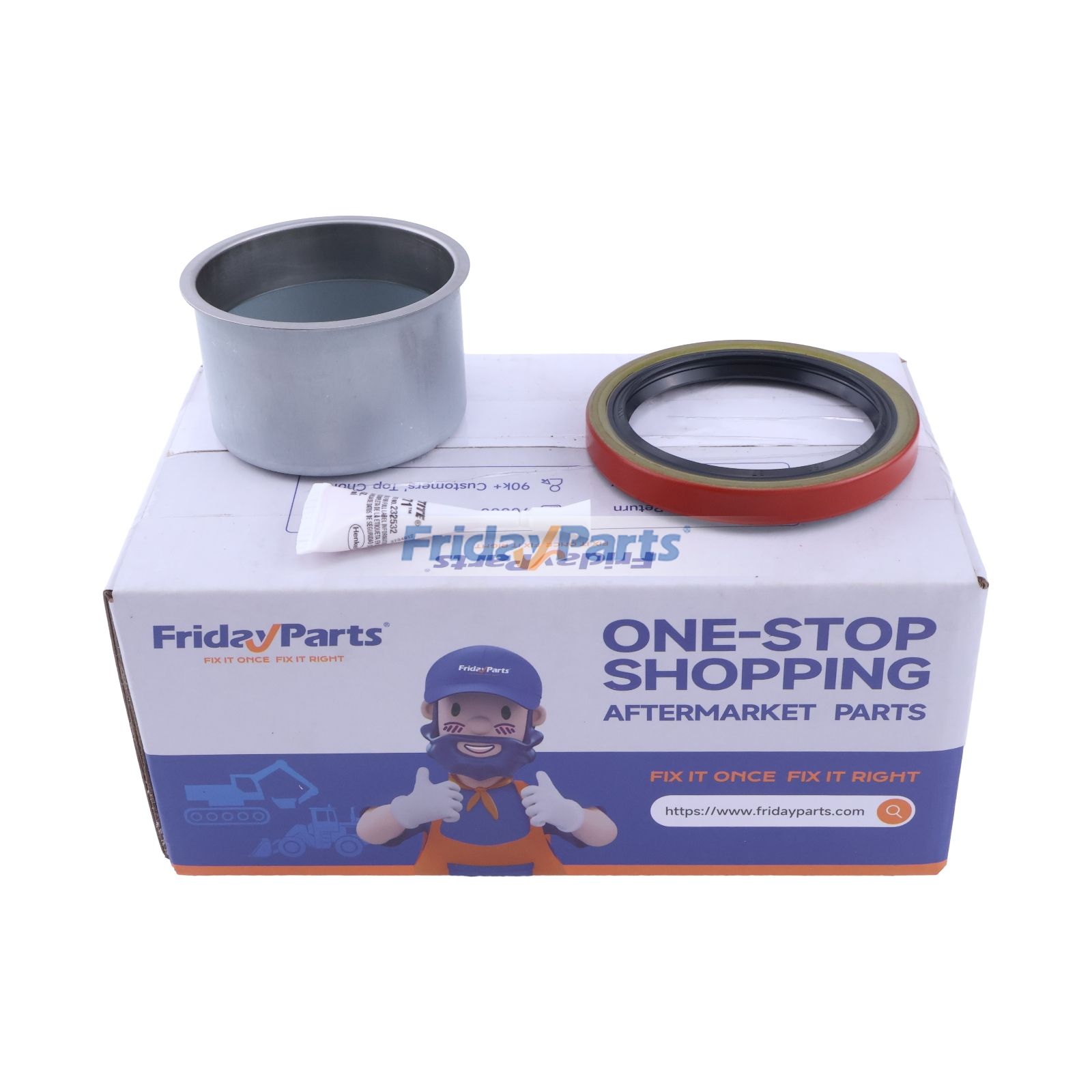 Axle Sleeve Repair Kit 6722907 for Bobcat 653 742 743 751 753 763 773 7753 S130 S150 S160 S175 S185 S205 T140