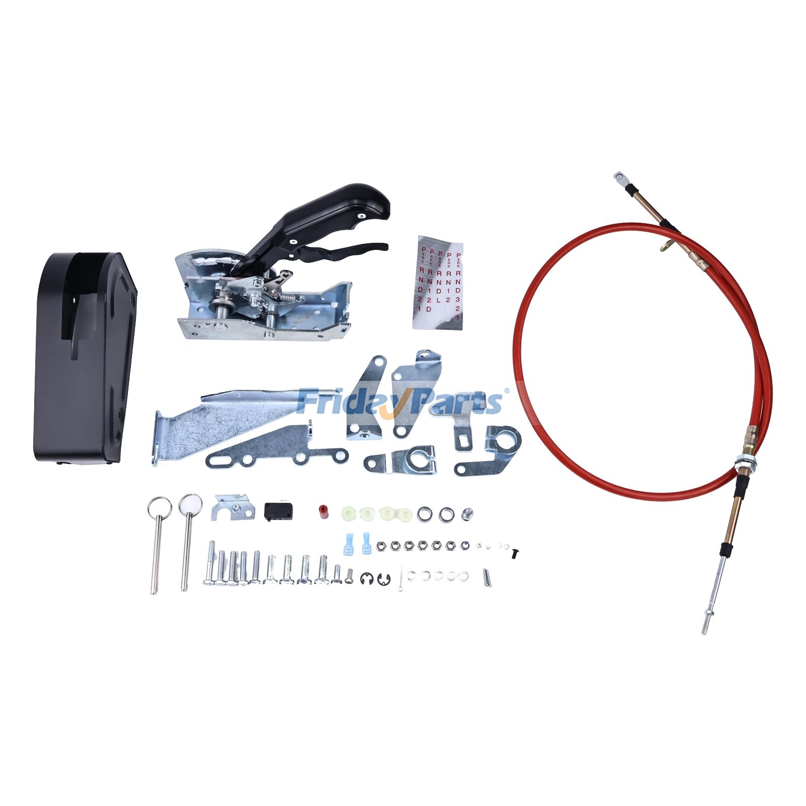 B&M 81052 Pro Stick Automatic Shifter – Black Finish with Stealth Magnum Grip