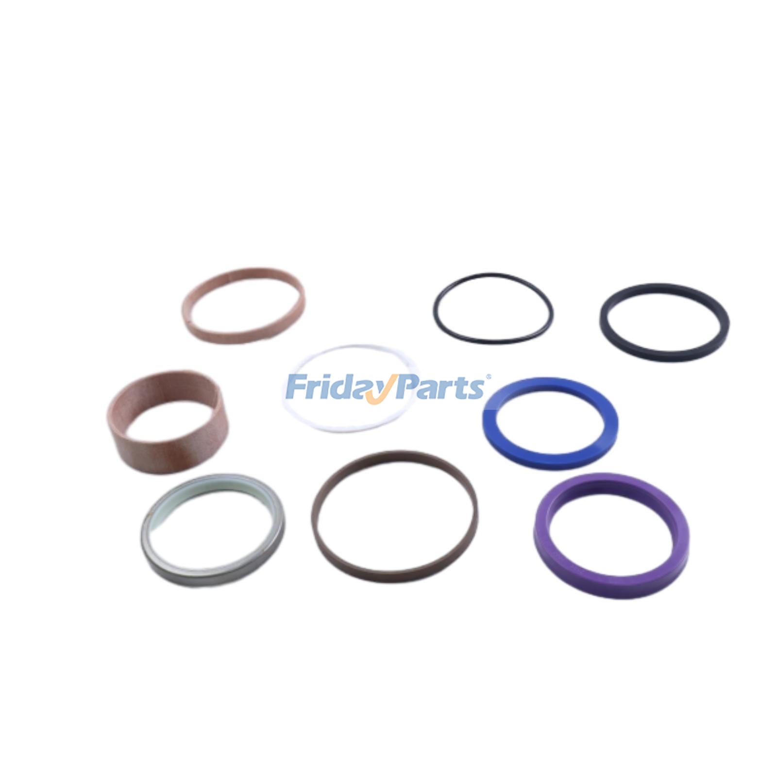 Kit de vedação da caçamba da retroescavadeira New Holland B110B B95B B95C B110C para Carregadora 