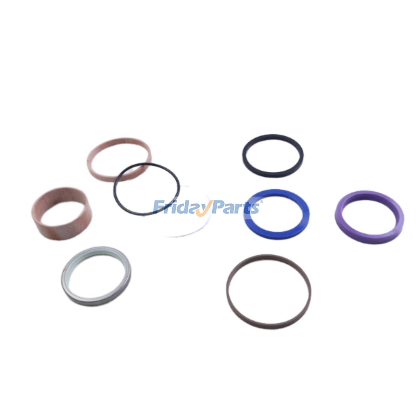 Kit de vedação da caçamba da retroescavadeira New Holland B110B B95B B95C B110C FridayParts