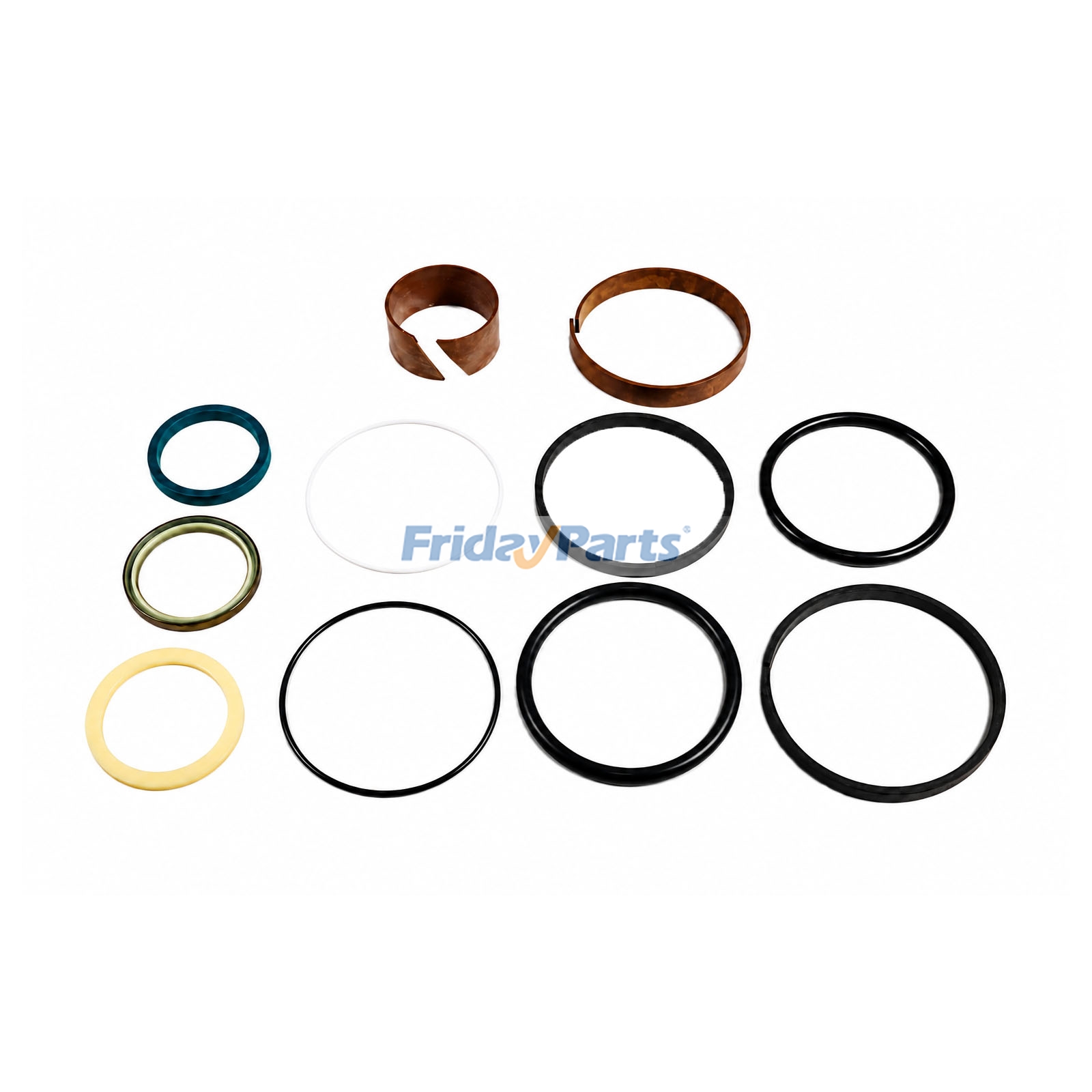 Dichtungssatz für Baggerlöffelzylinder 87537611 für CASE-Traktor 1450B 1455B 1550 Lader 821F 590 580SN 580ST 695ST 521D 521F 621 721 821für Für CASE,Für New Holland