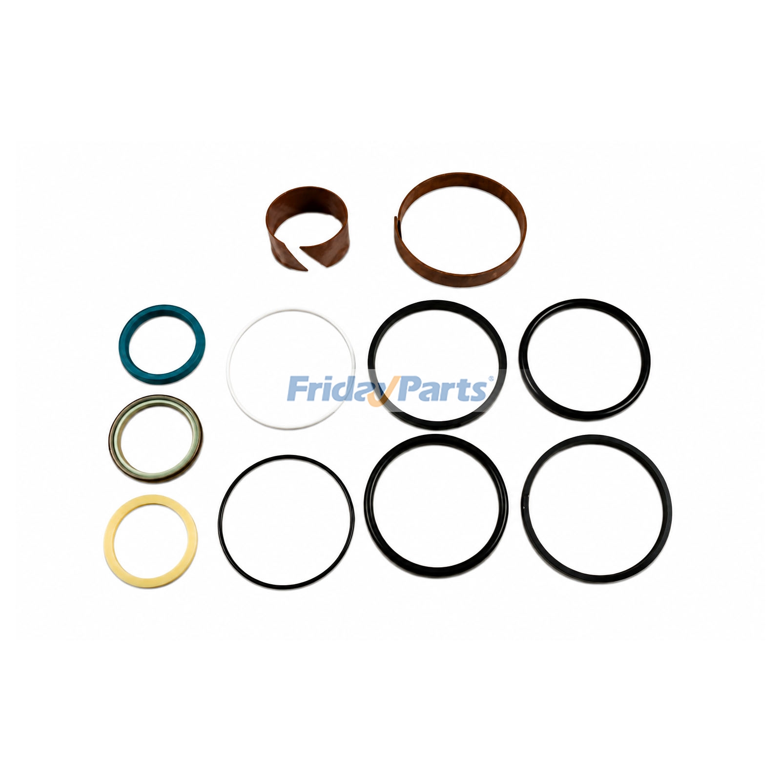 Dichtungssatz für Baggerlöffelzylinder 87537611 für CASE-Traktor 1450B 1455B 1550 Lader 821F 590 580SN 580ST 695ST 521D 521F 621 721 821