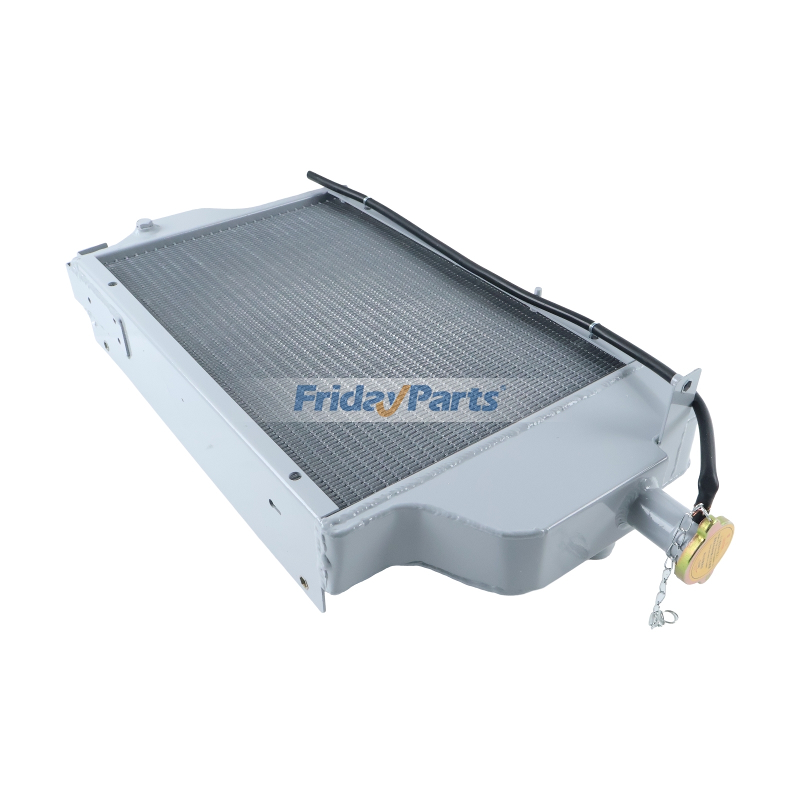 Radiador de retroexcavadora AT32527 para motor John Deere 6068 Cargador 710K 710J 310 310A 310B Tractor 401D 401 Para JOHN DEERE