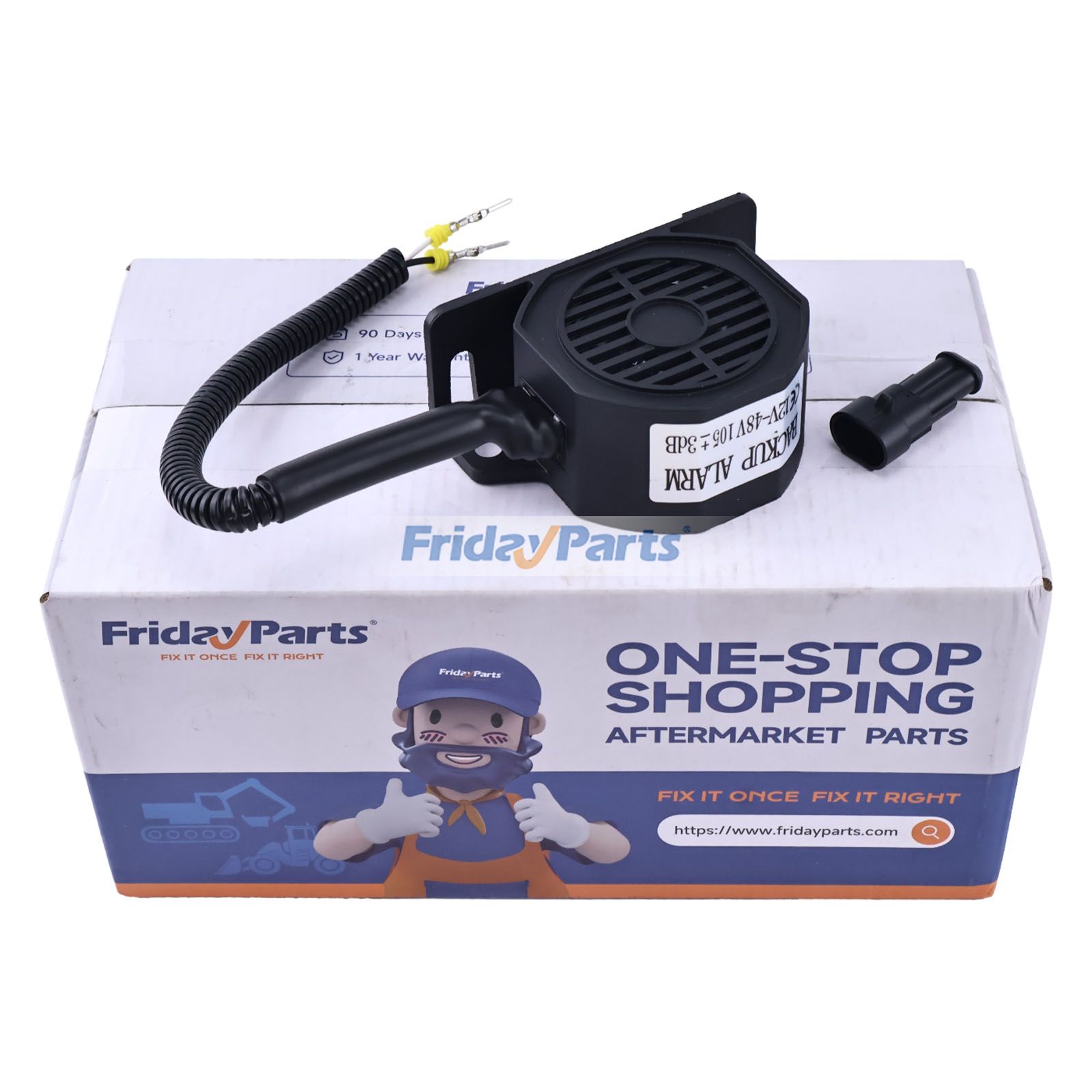 Alarma de marcha atrás 0140044 para elevadores JLG 450A 450AJ 600A 600AJ 600S 660SJ 800A 800AJ 800S 860SJ 400RTS 500RTS