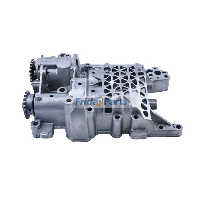 Repuesto Conjunto de eje de equilibrio de bomba de aceite 06D103295 para Audi TTS S3 A4 A3 (2004-2014), Volkswagen Eos Golf R GTI Jetta Passat Eos GTI (2006-2013), Seat Leon (2007-2009) compatible con Vehículo Para Audi,Para Volkswagen FridayParts