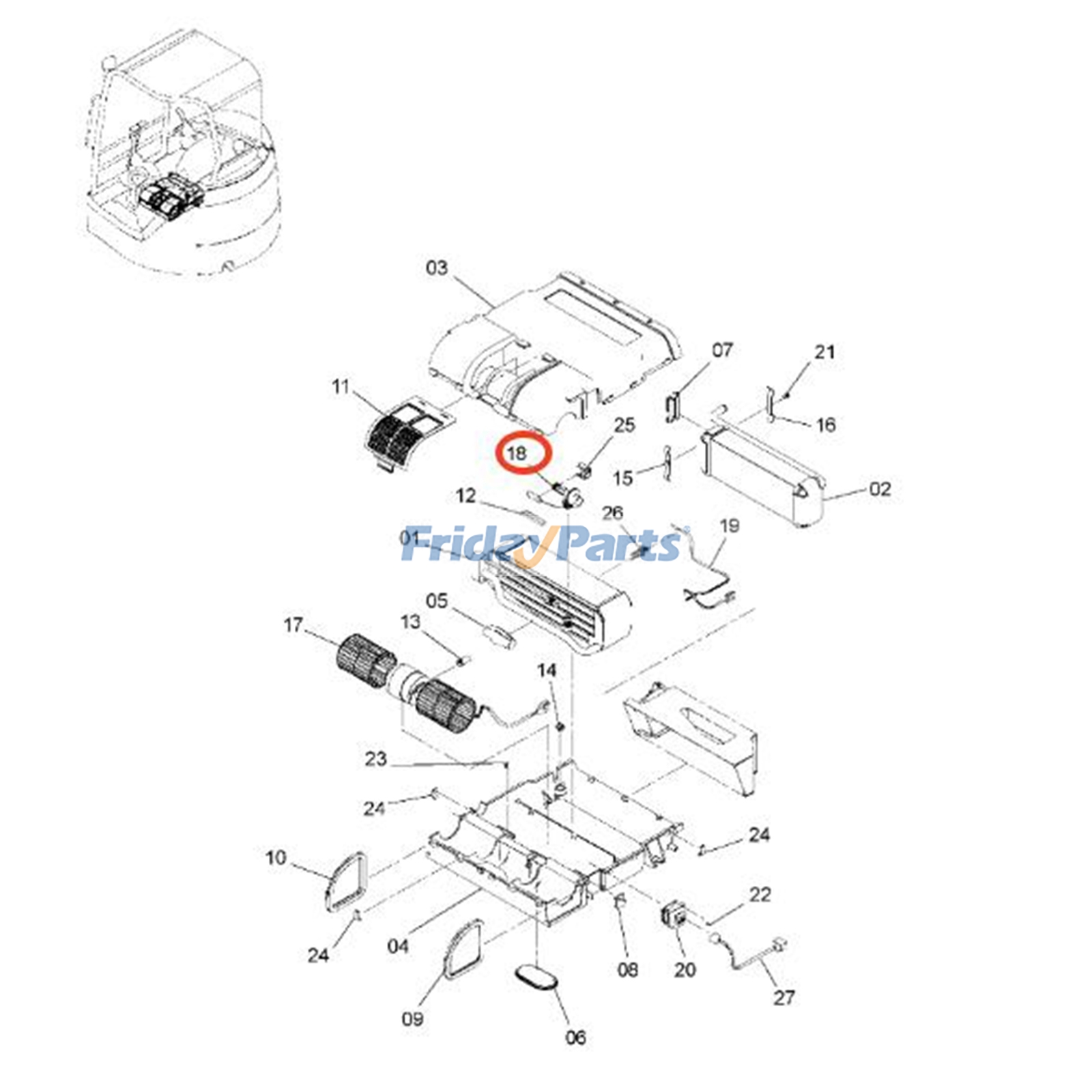 FridayParts Balance Valve