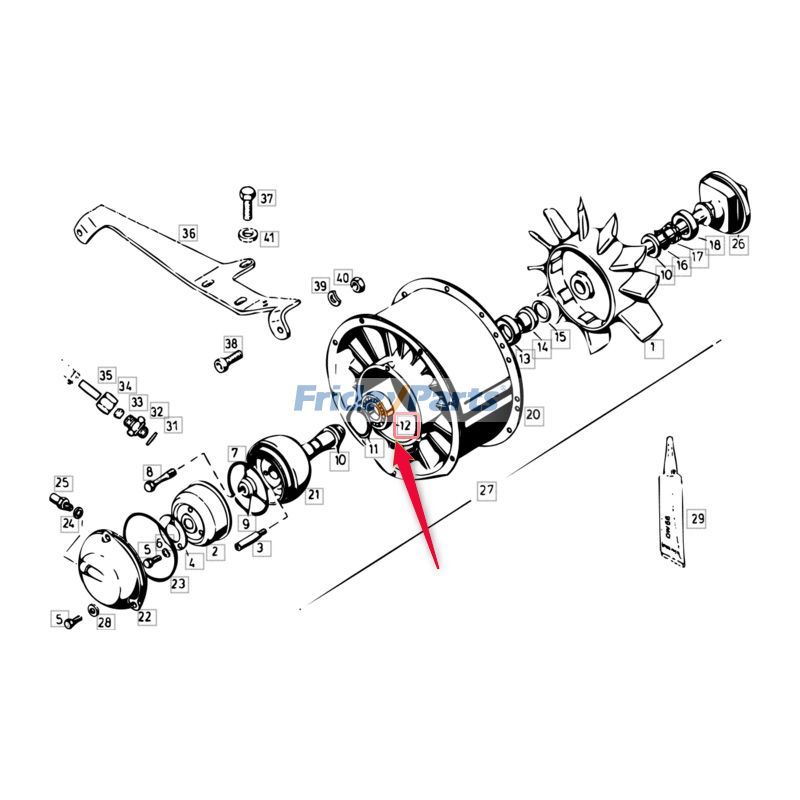 Ball Bearing for Deutz Combine Harvester 4090 for Harvester