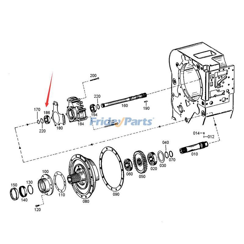 Boîte de vitesses à roulement à billes SDLG Wheel LG958Lpour Tracteur,Autres Équipements de Construction