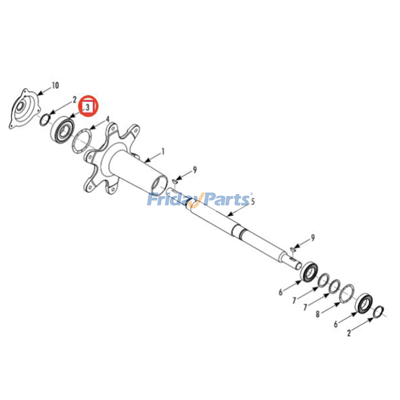 Roulement à billespour Réfrigération de Transport