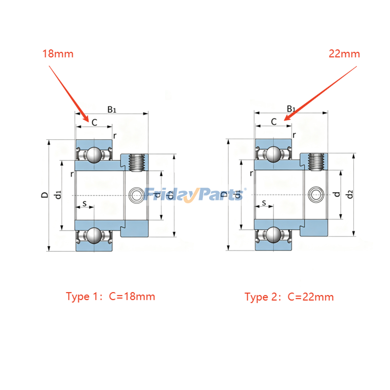 Ball Bearing for Other Agricultural Equipment