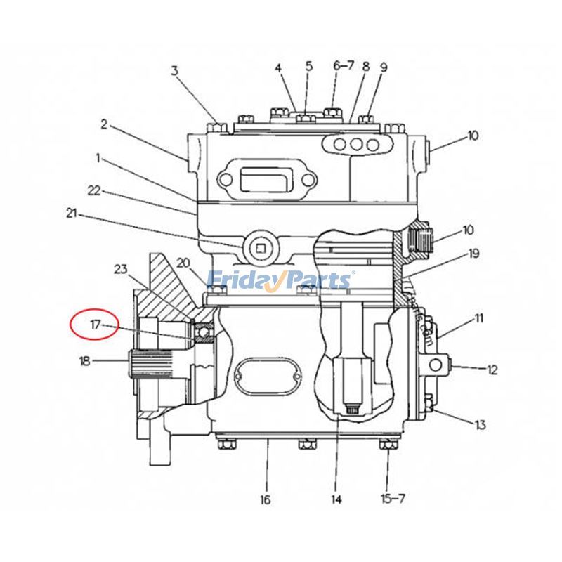 FridayParts Ball Bearing
