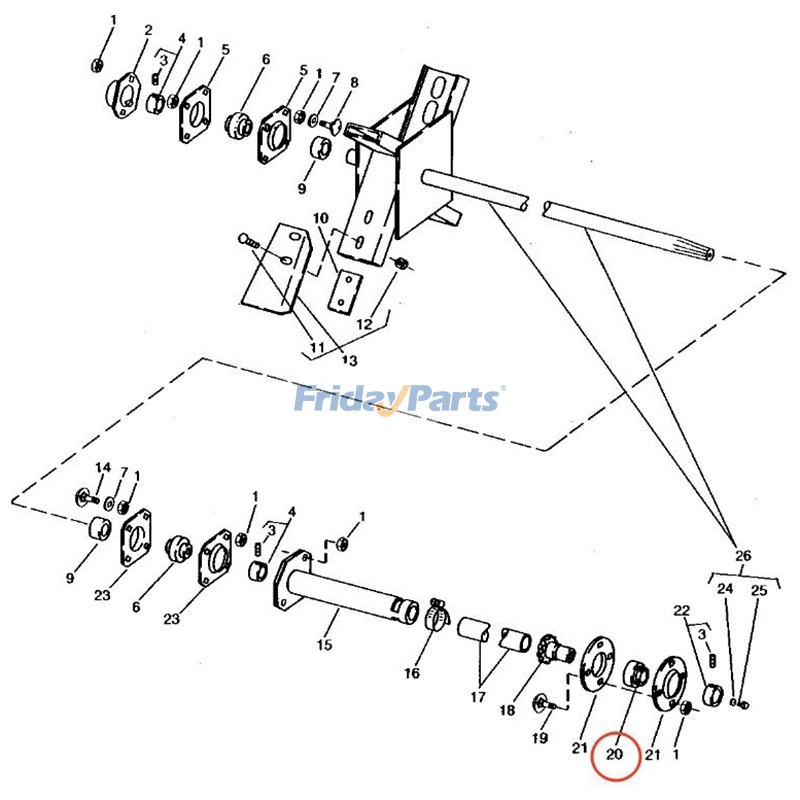 Ball Bearing for Harvester