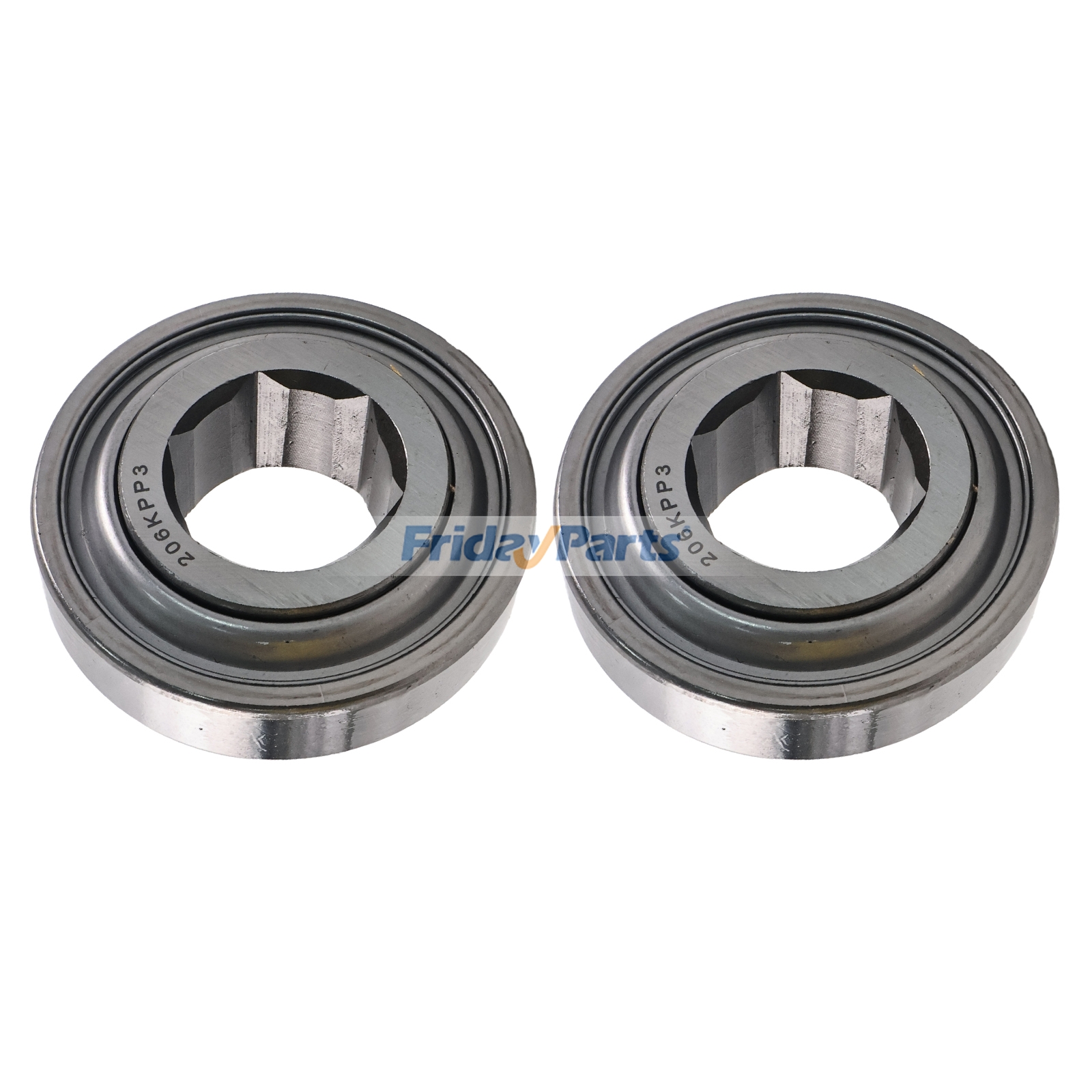 2 Pieces Ball Bearing JD9353 206KPP3 for John Deere Engine 6076 Cotton Picker 9900 9910 9920 9930 9935 9960 9965 Harvester 3760 3765 3940 3960 4300 4310