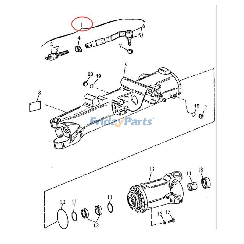 Achetez Ensemble de barre de direction chez FridayParts