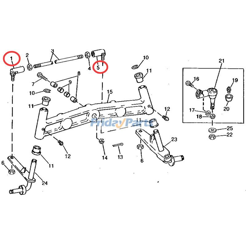 Ball Joint for Mower,Tractor