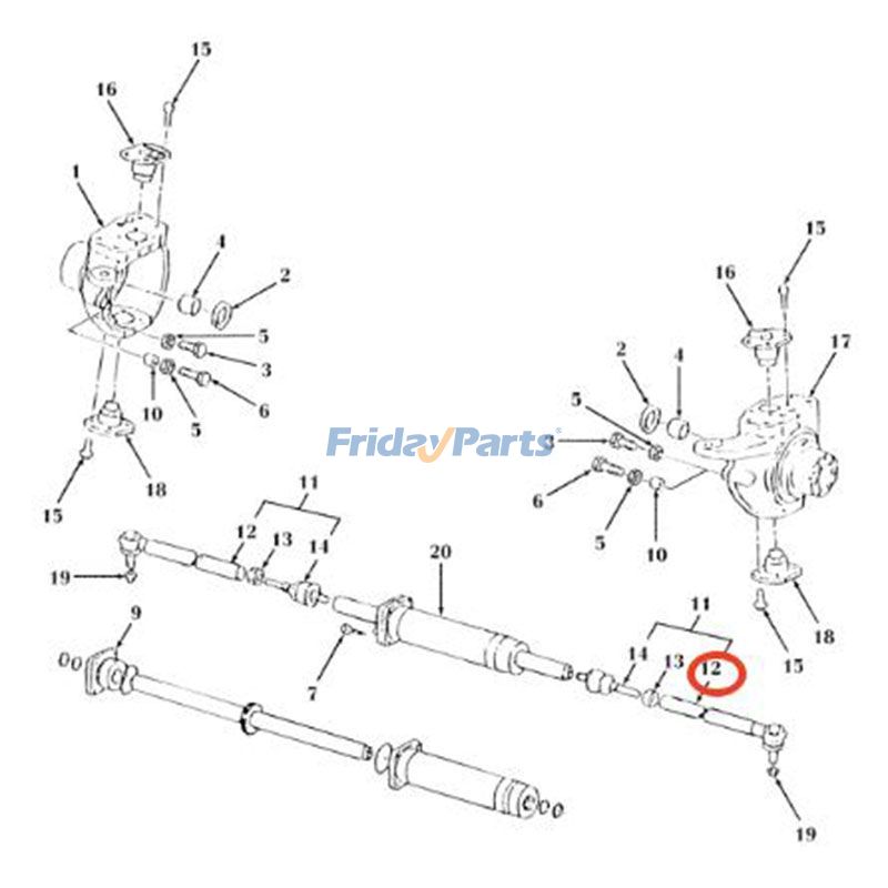 Ball Joint For New Holland Loader