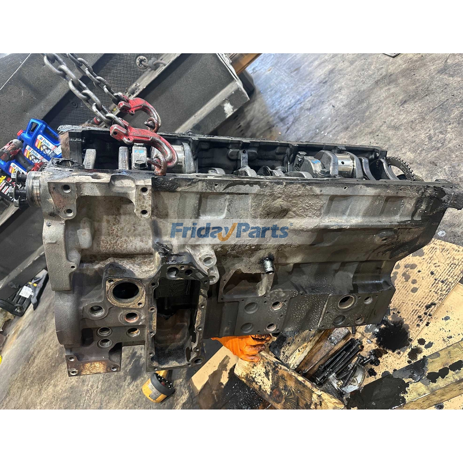 Bloque de cilindros desnudo para motor Cummins ISL 9L