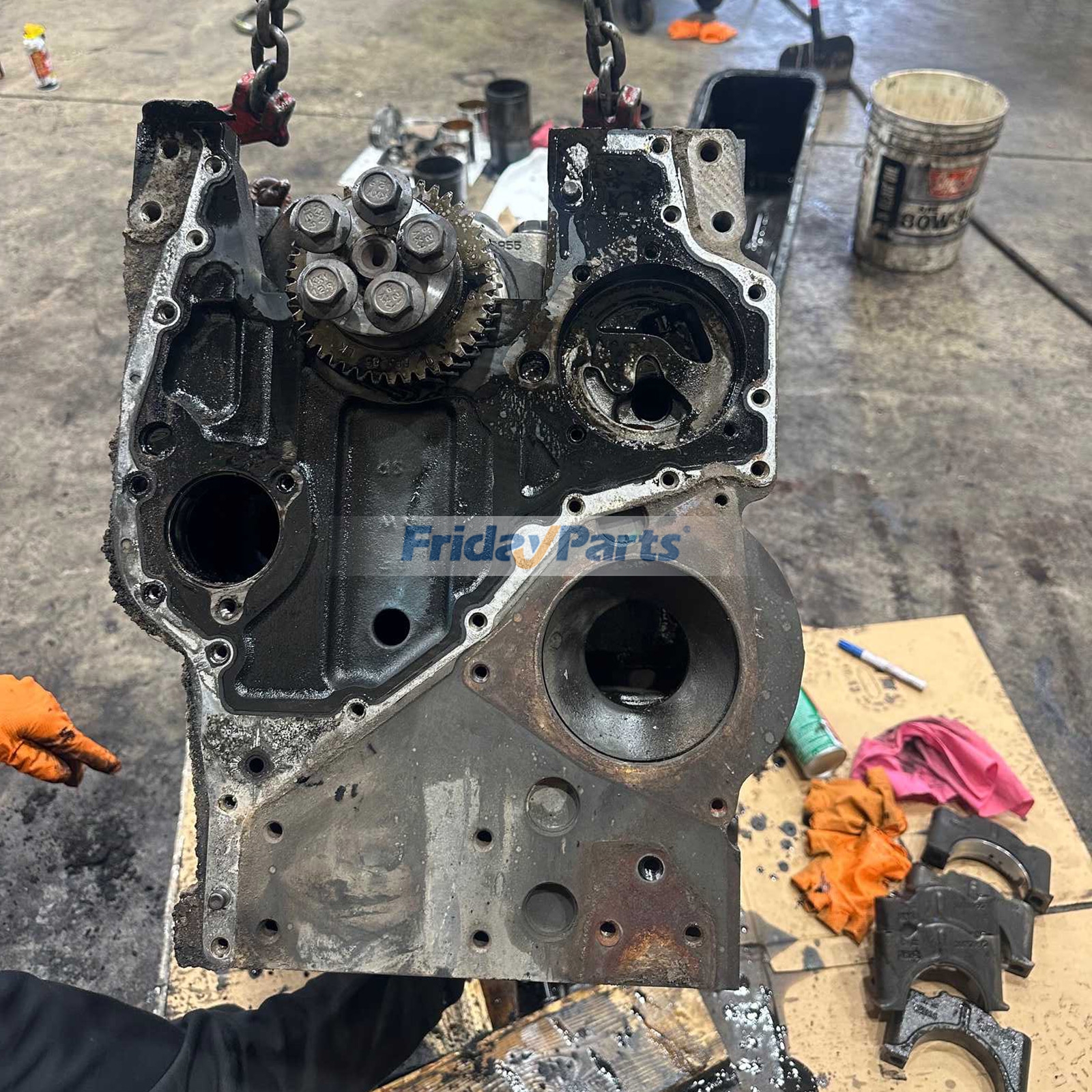Bloque de cilindros desnudo para motor Cummins ISL 9L 