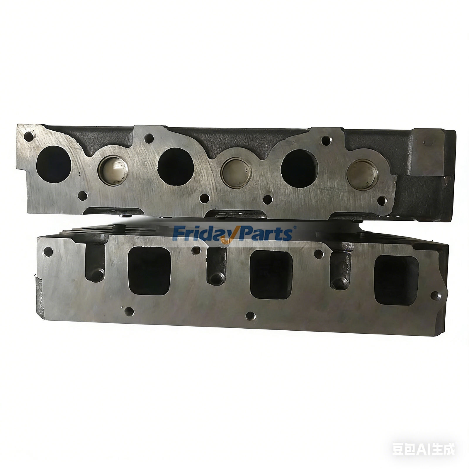 FridayPartsのむき出しのシリンダーヘッド