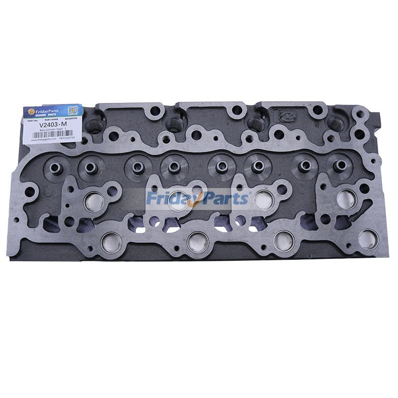 Engine V2403 V2403-M Bare Cylinder Head With Full Gasket Kit for Kubota Indirect Injection