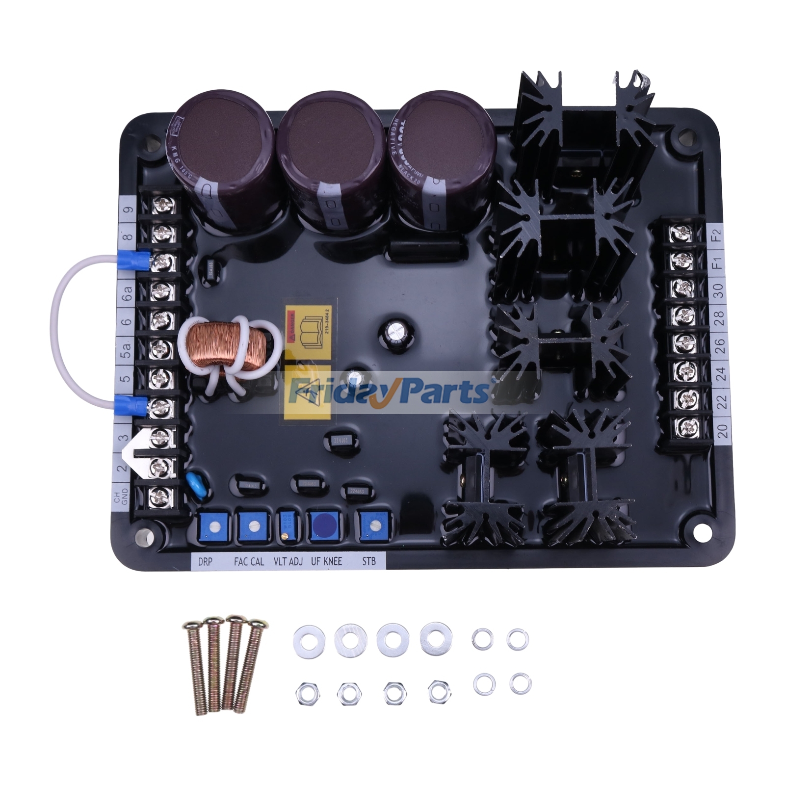 Regulador automático de voltaje Basler AVR AVC125-10B1 para grupo electrógeno para Generador Para OTRA MARCA FridayParts