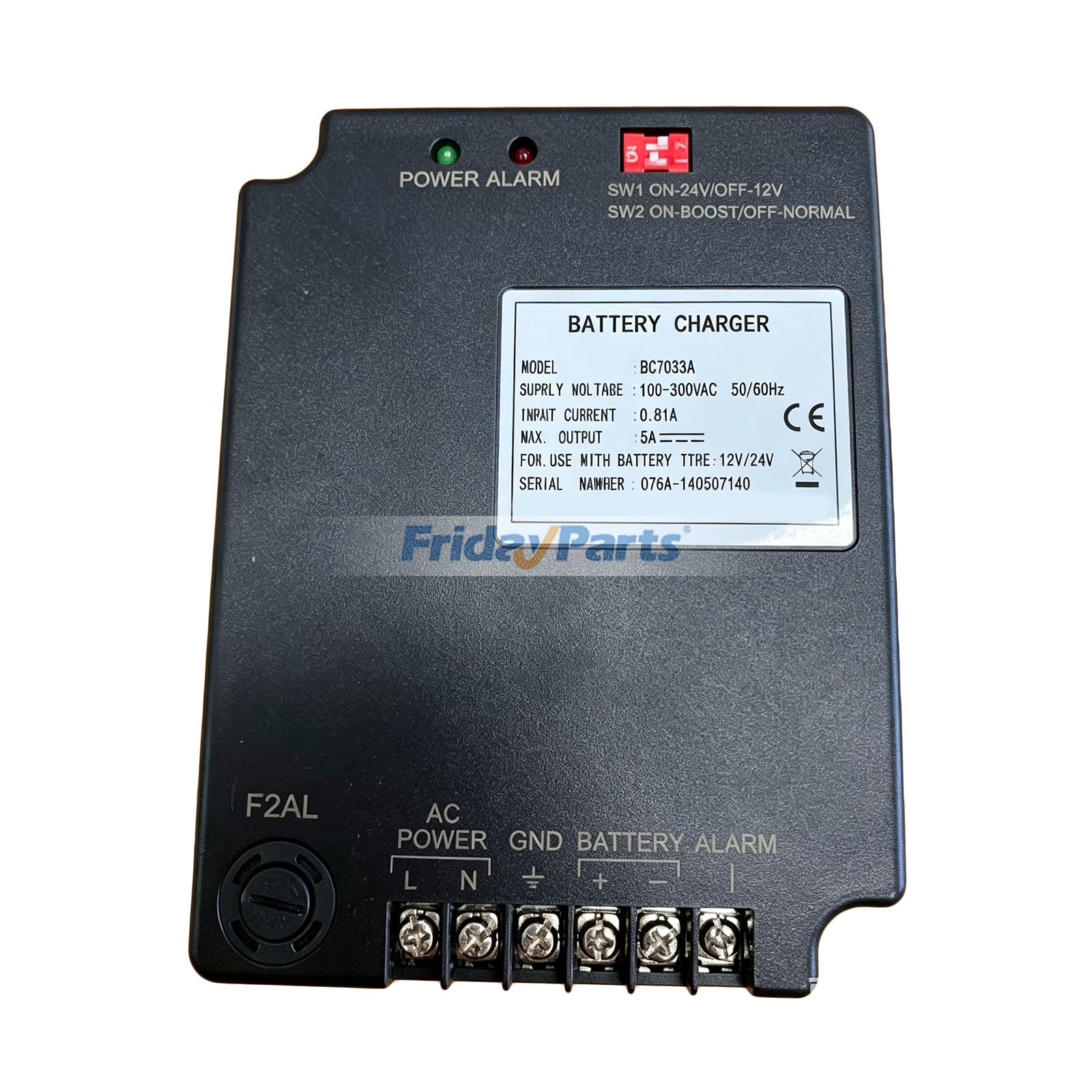 Cargador de baterías BC7033A para generador Harsen para Generador