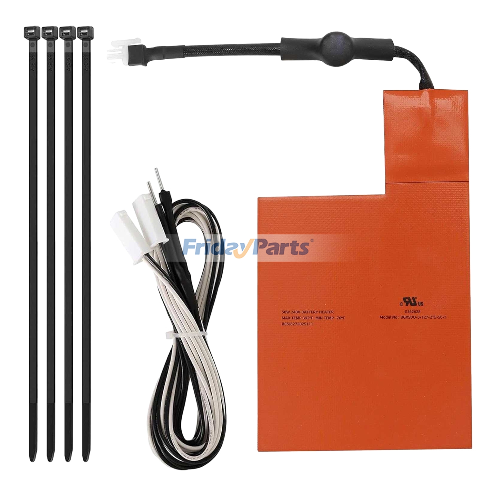 Tappetino riscaldante per batteria 7101 per generatore Generac