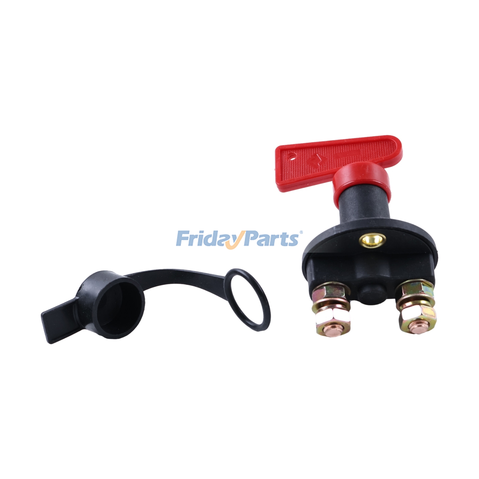 Battery Isolator Switch With Key compatible with Excavator,Forklift,Loader,Off-Road Truck,Telehandler