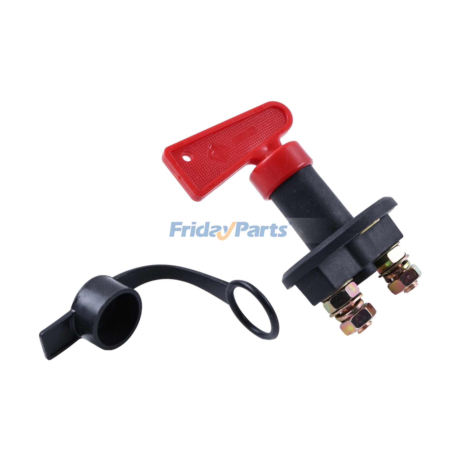 Battery Isolator Switch With Key for Excavator,Forklift,Loader,Off-Road Truck,Telehandler