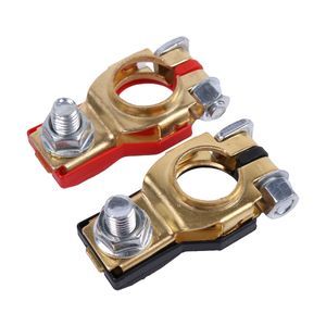 Conjunto de terminales de batería de un par 80982-76014-71 para montacargas Toyota Engine 1DZ 4Y 2TD20 2TG25 4FD 5FG 5FD 6FD 6FG 7FD 7FG 8FD 8FG 02-6FD18 72-8FD25 FDZN20 FDZN30