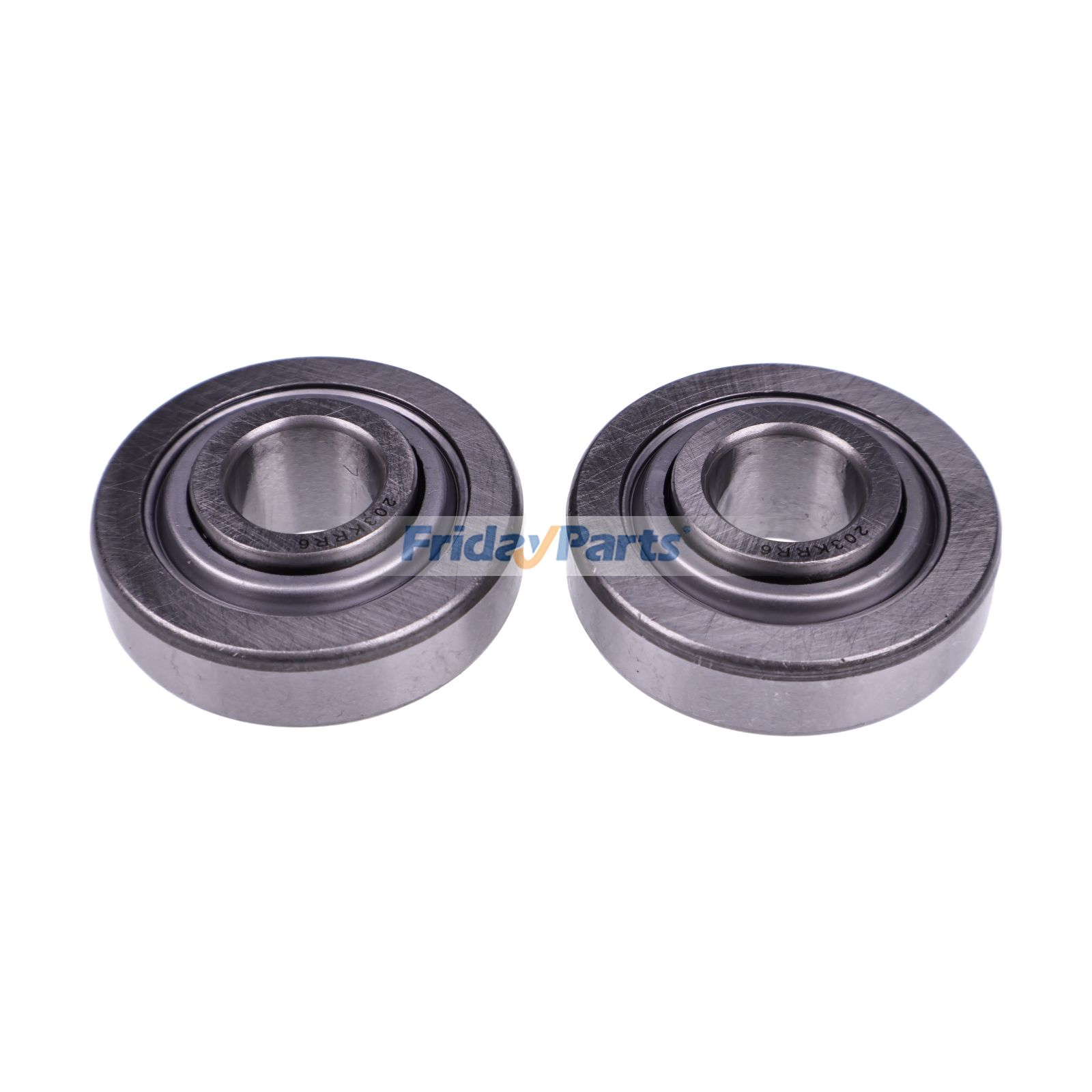 2 Pieces Ball Bearing 203KRR6 203RRH10 for Allis-Chalmers Grain Header Self-Propelled