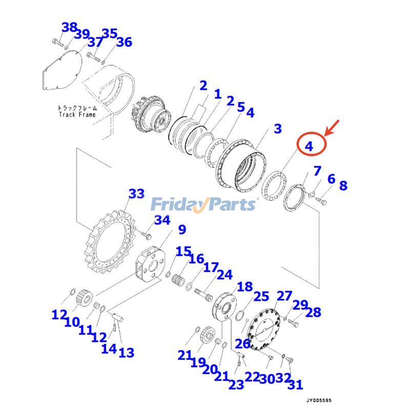 Bearing for Excavator,Other Agricultural Equipment