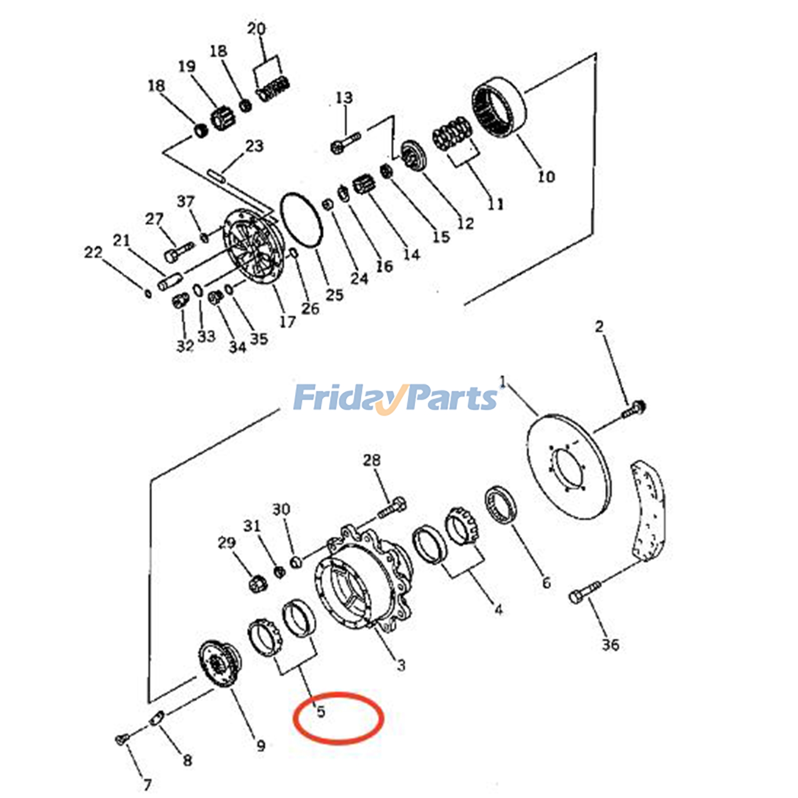 Bearing for Excavator,Loader