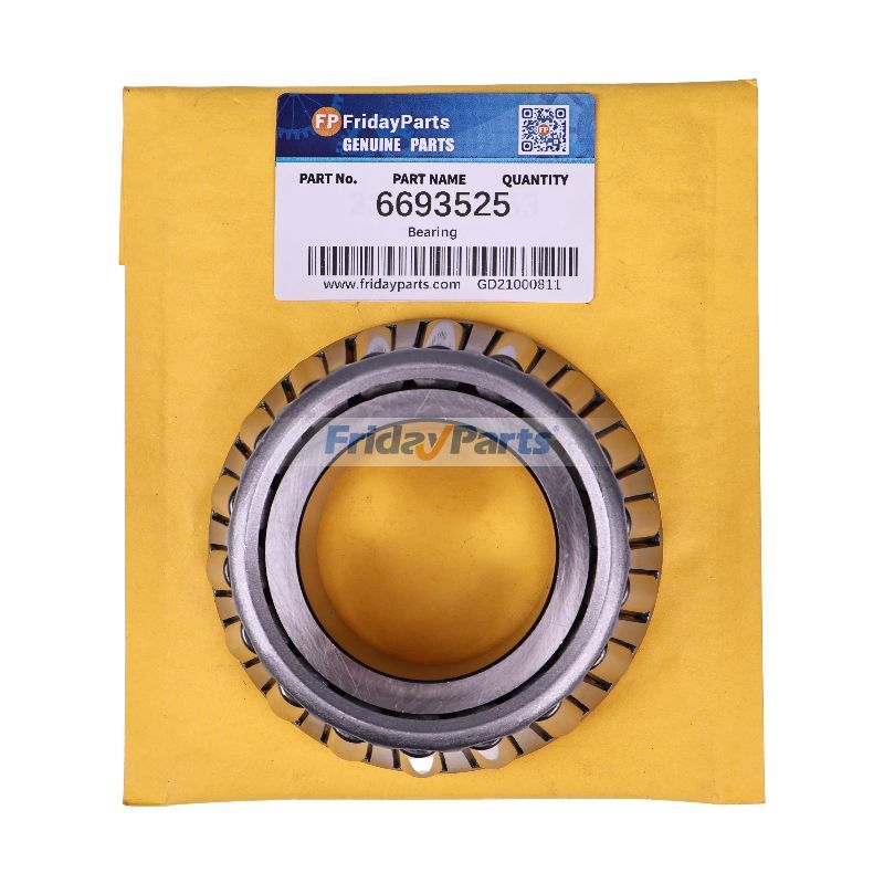 Bearing 6693525 for Bobcat Skid Steer Loader A220 A300 A770 S220 S250 S630 S650 S750 S770 S850