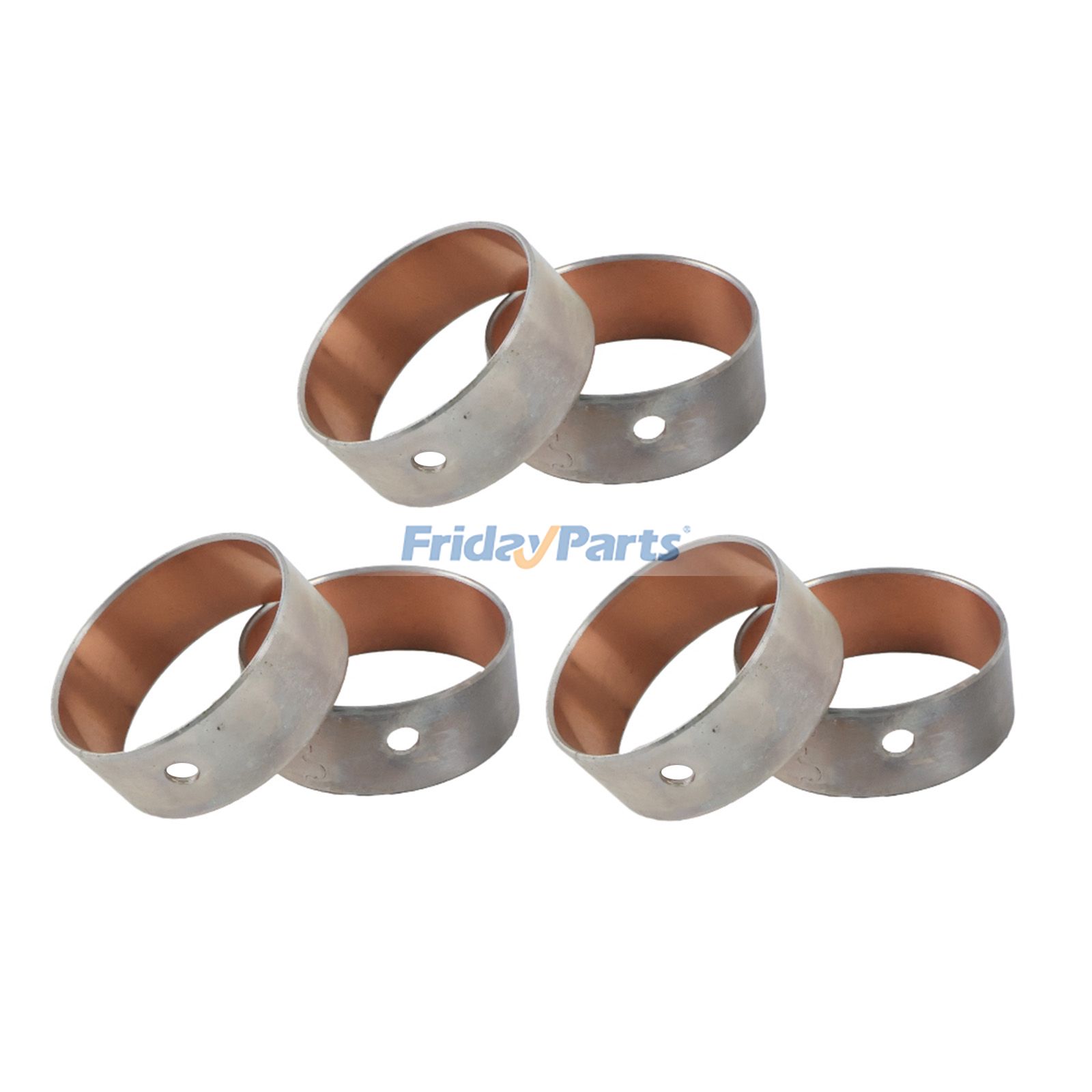 6 Pieces Bearing Bush 04200021 for Deutz Engine BF6M1013C BF6M1013E BF6M1013FC TCD2013L062V