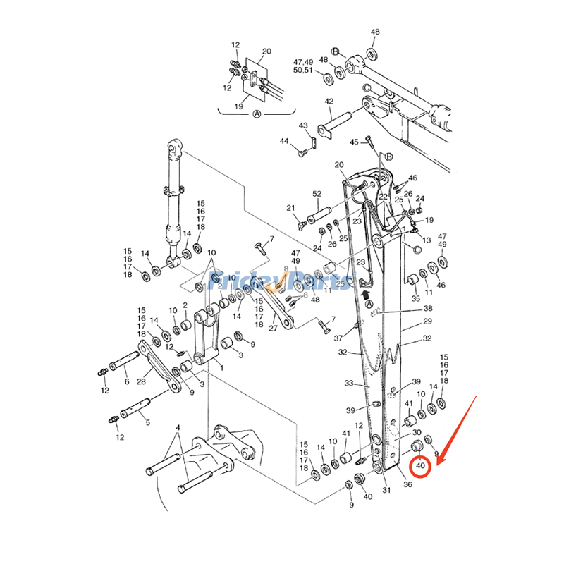 Bearing Bushing for Excavator