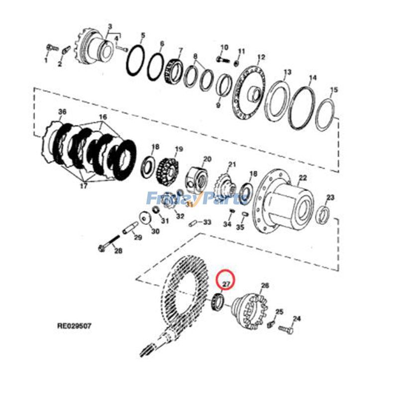 Bearing Cone Wheel for Excavator