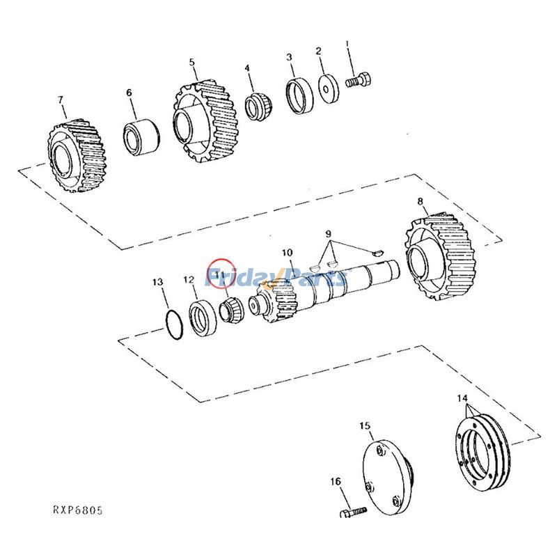 Bearing 8330 9330 9360R 9400 9410R 9460R 9520 for Dozer,Loader,Tractor