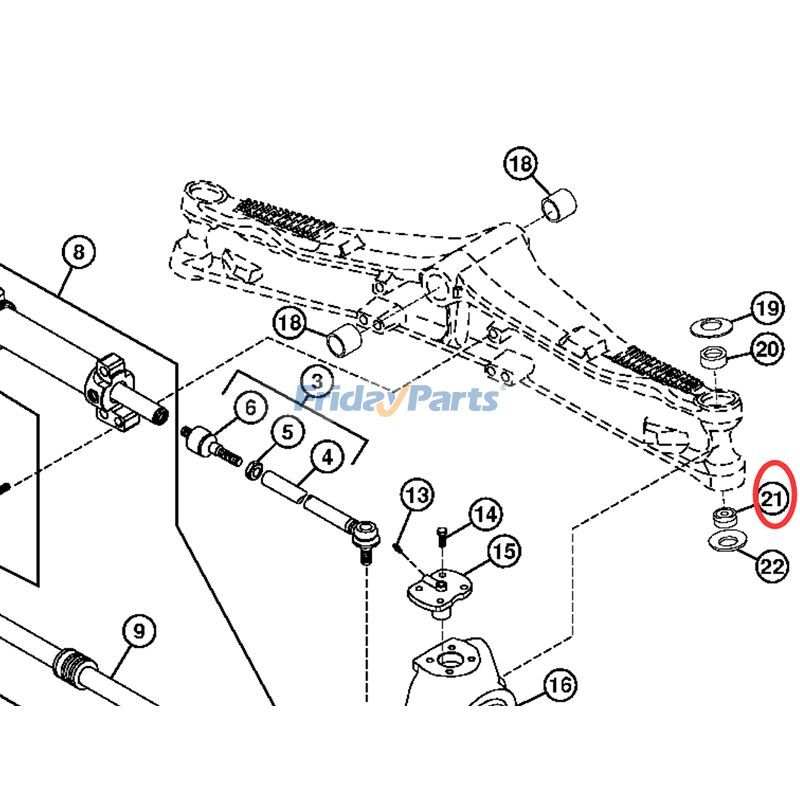 Roulement sphérique 210k 310E 315SJ 410G de FridayParts