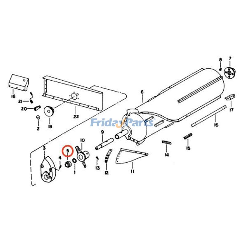 Cojinete 1302711C91 para cosechadora CASE 9230 9240 AFX8010 7230 9120 7010 7088 7240 8120 8230 Para CASE