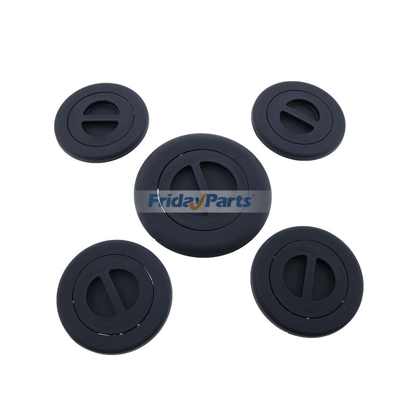 Vehicle Wheel Gooseneck Bed Plug Cover Kit