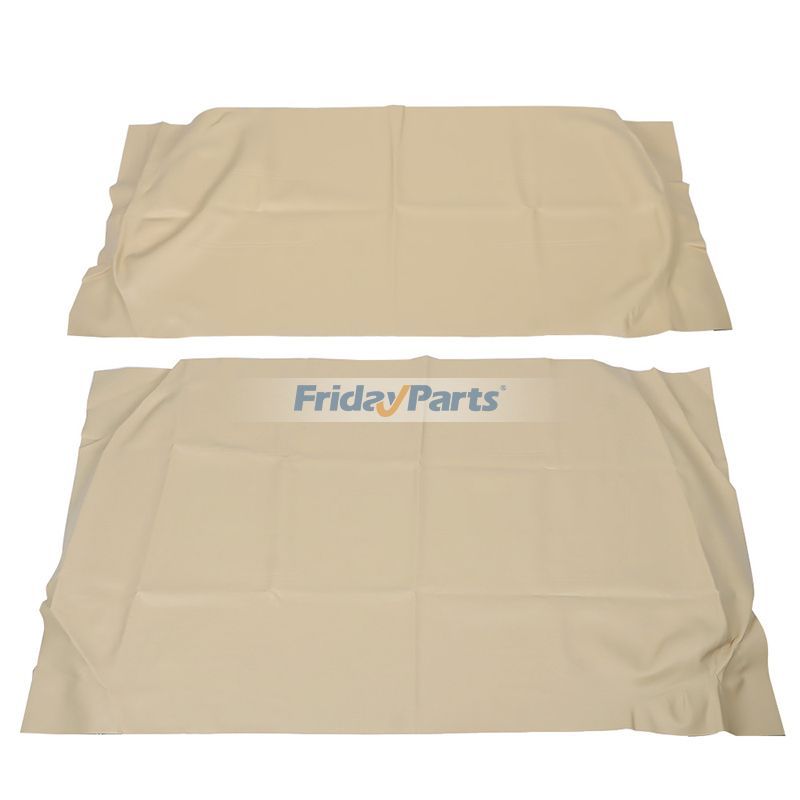 Housses de siège avant beiges pour voiturette de golf Club Car DS à partir de 2000.5